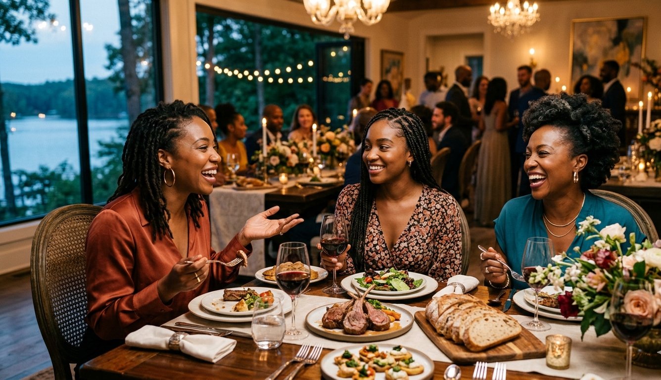 First Pour Society gathering — curated evenings for women